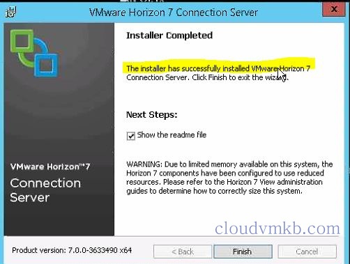 vmware horizon client failed to install